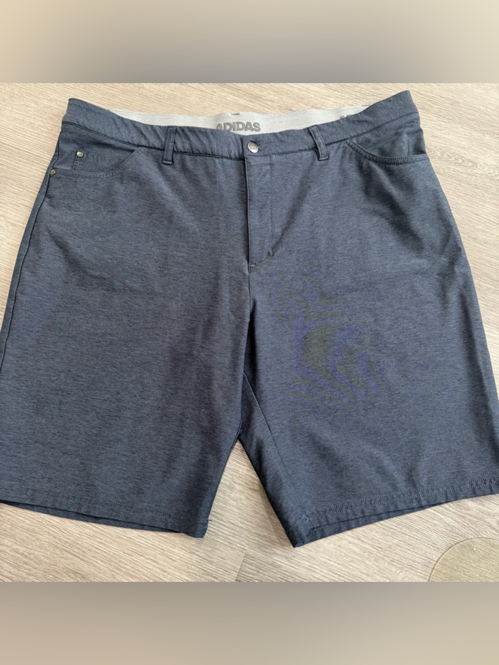 adidas Men's Denim Look Golf Shorts